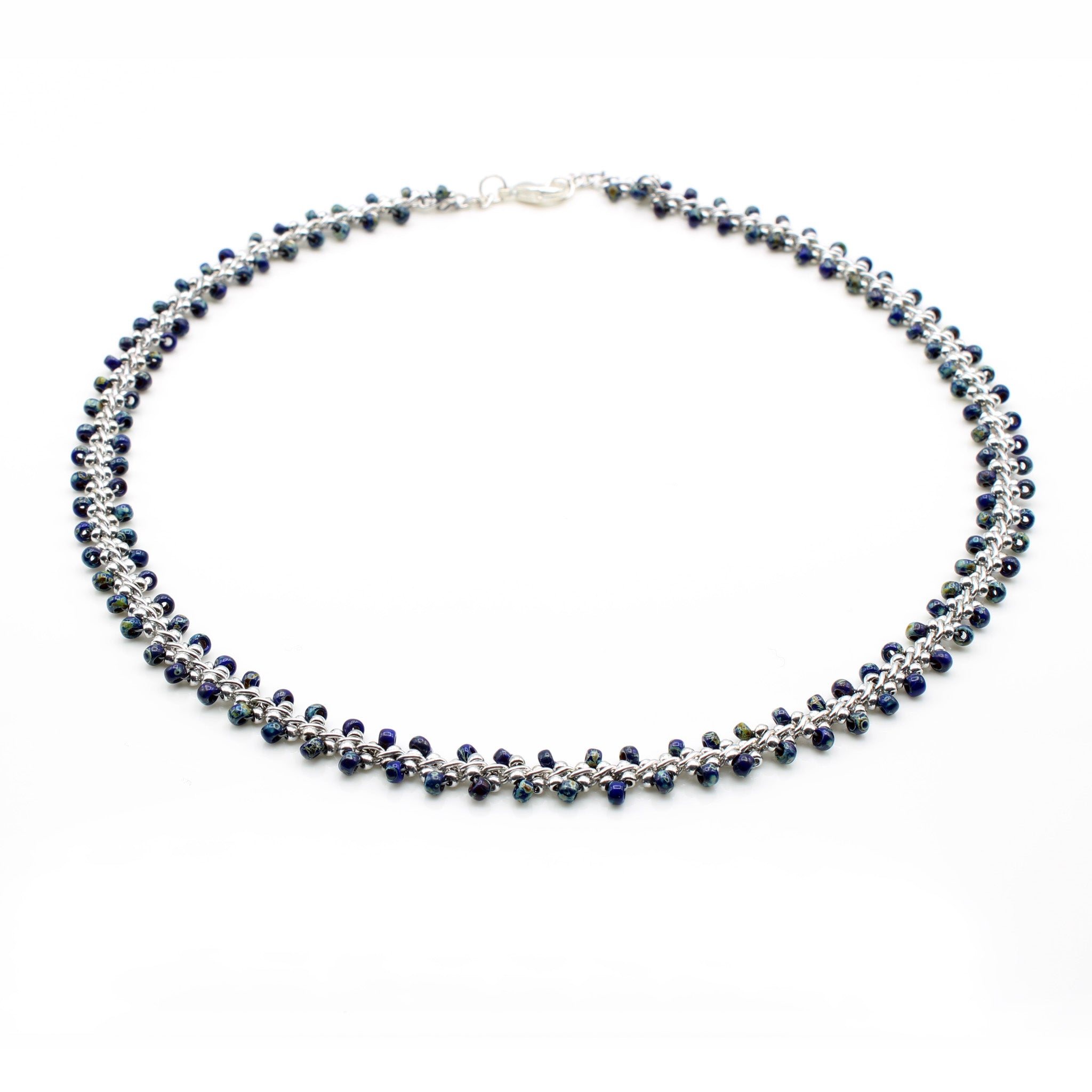 Meandering Cobalt Necklace
